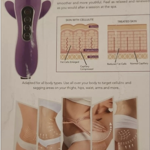 PRIMA Handheld Multipurpose Body Contouring & Cellulite Massager-NEW - Picture 2 of 9